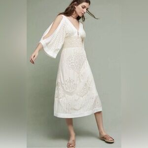 Farm Rio / NWT Cream Solana Dress